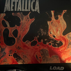 Metallica Load Limited ORANGE vinyl 2 LP
