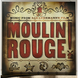 Various Moulin Rouge Soundtrack Special Edition TRANSLUCENT RED WITH RED SPLATTER vinyl LP