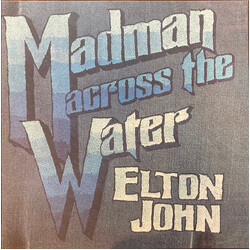 Elton John Madman Across The Water Blue Jean Baby vinyl LP