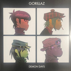 Gorillaz Demon Days PURPLE vinyl 2 LP gatefold sleeve