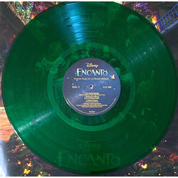 Encanto Soundtrack Limited GREEN VINYL LP + poster