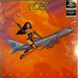 NOFX S & M Airlines PURPLE ORANGE MERGE Vinyl LP