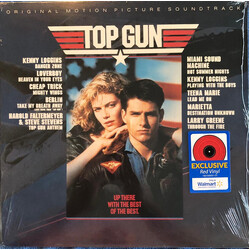 Various Artists Top Gun Soundtrack RED Vinyl LP