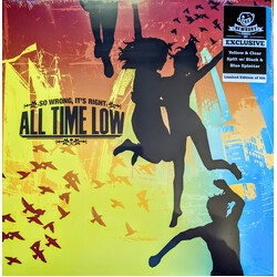 All Time Low So Wrong It’s Right YELLOW/CLEAR SPLIT WITH SMOKE/BLUE SPLATTER Vinyl LP