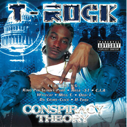 T-Rock Conspiracy Theory Limited remastered BLUE vinyl 2LP