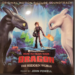 John Powell How To Train Your Dragon: The Hidden World Limited numbered MOV BLUE/RED Vinyl 2LP