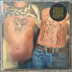 Thee Oh Sees Singles Vol 1 + 2 RED CLEAR BLUE TWIST vinyl 2 LP