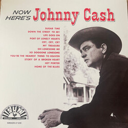 Johnny Cash Now Here’s Johnny Cash Limited PINK CREAM MARBLE Vinyl LP MONO