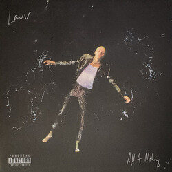 Lauv All 4 Nothing Limited BLUE IN CLEAR Vinyl LP