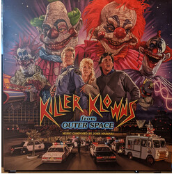 John Massari Killer Klowns from Outer Space deluxe YELLOW PINK SPLATTER vinyl 2 LP