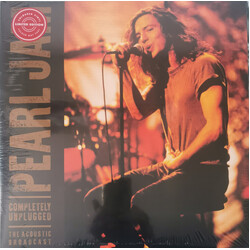 Pearl Jam Completely Unplugged The Acoustic Broadcast Limited RED TRANSLUCENT vinyl LP unofficial