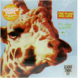 The Flaming Lips This Here Giraffe Limited ORANGE CLEAR 10" vinyl EP