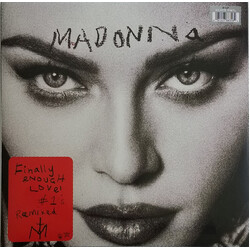 Madonna Finally Enough Love SILVER VINYL 2 LP