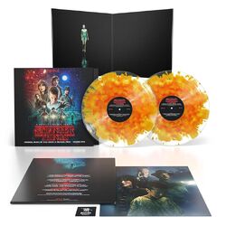 Stranger Things Season 1 Vol. 2 Soundtrack UK GHOSTLY ORANGE VINYL 2 LP