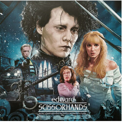 Danny Elfman Edward Scissorhands BLUE WHITE SPLATTER vinyl LP