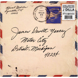 J Dilla Motor City WHITE IN BLUE Vinyl LP