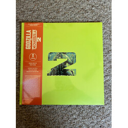 Akira Ifukube Godzilla Vs Mechagodzilla 2 Soundtrack ORANGE/BLUE vinyl 2 LP