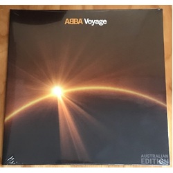 ABBA Voyage Australian Edition vinyl LP YELLOW/GREEN SPLATTER gatefold sleeve