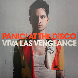 Panic! At The Disco Viva Las Vengeance Limited WHITE/TANGERINE SPLIT vinyl LP