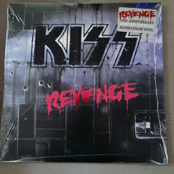 Kiss Revenge SILVER VINYL LP 30th anniversary
