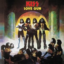 Kiss Love Gun GOLD VINYL LP 45th anniversary