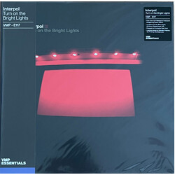 Interpol Turn On The Bright Lights Red Opaque Vinyl 2 LP