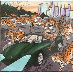 Crimeapple Jaguar On Palisade 2 Silver Vinyl LP