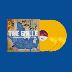 The Smile A Light For Attracting Attention limited YELLOW vinyl 2 LP