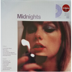 Taylor Swift Midnights US LAVENDER MARBLED vinyl LP