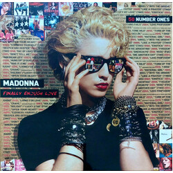 Madonna Finally Enough Love 50 Number Ones BLACK / RED VINYL 6 LP BOX SET - USED