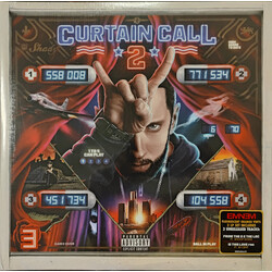 Eminem Curtain Call 2 Orange Vinyl 2 LP