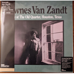 Townes Van Zandt Live At The Old Quarter, Houston, Texas Black & White Galaxy Vinyl 2 LP