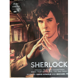 Sherlock Music From Series One Two And Three soundtrack #d CLEAR Vinyl LP