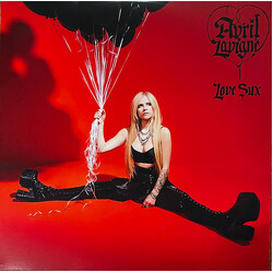 Avril Lavigne Love Sux ORANGE VINYL LP
