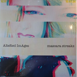 Altered Images Mascara Streakz TRANSPARENT RED VINYL LP
