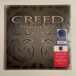 Creed Greatest Hits BLUE MARBLE VINYL 2 LP