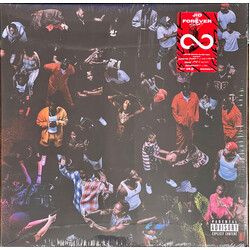 J.I.D The Forever Story SILVER VINYL 2 LP