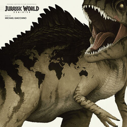 Michael Giacchino Jurassic World Dominion Soundtrack Mondo BLACK VINYL 2 LP