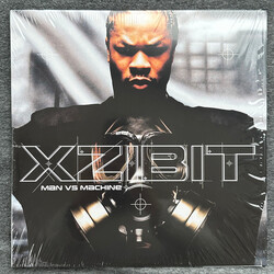 Xzibit Man Vs Machine BLUE RED MARBLE VINYL 2 LP