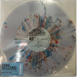 King Gizzard And The Lizard Wizard Black Hot Soup (DJ Shadow 'My Own Reality' Re-Write) SPLATTER Vinyl 12"