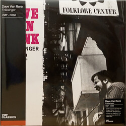 Dave Van Ronk Folksinger Mono VINYL LP