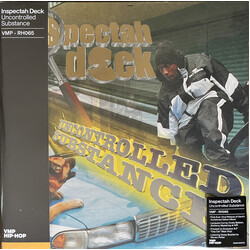 Inspectah Deck Uncontrolled Substance BLUE Vinyl 2 LP