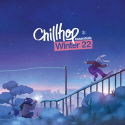 Various Chillhop Essentials Winter 2022 BLUE MARBLE Vinyl 2 LP