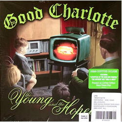 Good Charlotte The Young And The Hopeless GREEN VINYL LP
