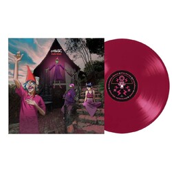Gorillaz Cracker Island PLUM RED VINYL LP