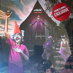 Gorillaz Cracker Island RUBY RED VINYL LP