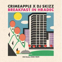 Crimeapple / DJ Skizz Breakfast In Hradec PINK or CLEAR VINYL LP
