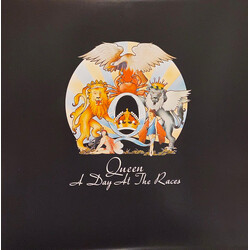 Queen A Day At The Races TANGERINE VINYL LP