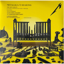 Metallica 72 Seasons SMOKY BLACK VINYL 2 LP