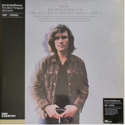 Kris Kristofferson The Silver Tongued Devil And I BLACK BLUE Vinyl LP